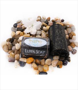 Luffa Soap - Bamboo Charcoal and Honey