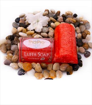 Luffa Soap - Papaya and Honey